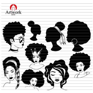 AFRO COLLECTION SVG FILE
