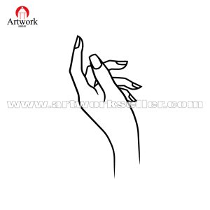 HANDS WOMAN SVG