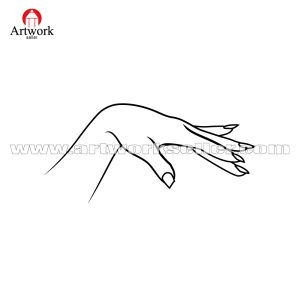 HANDS WOMAN SVG 3