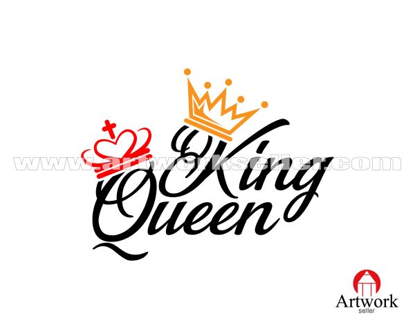KING QUEEN CARD SVG 2